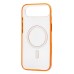 Чехол-накладка для Apple iPhone 17 Air (Прозрачный/Оранжевый) SM041 SafeMag