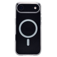 Чехол-накладка для Apple iPhone 17 Air (Прозрачный/Серебро) SM041 SafeMag