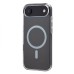 Чехол-накладка для Apple iPhone 17 Air (Прозрачный/Серебро) SM041 SafeMag