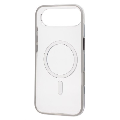 Чехол-накладка для Apple iPhone 17 Air (Прозрачный/Серебро) SM041 SafeMag