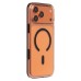 Чехол-накладка для Apple iPhone 17 Pro Max (Прозрачный/Черный) SM041 SafeMag Чехол-накладка для Apple iPhone 17 Pro Max (Прозрачный/Черный) SM041 SafeMag