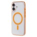 Чехол-накладка для Apple iPhone 17 (Прозрачный/Оранжевый) SM041 SafeMag