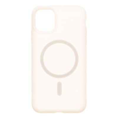 Чехол-накладка для Apple iPhone 11 (Античный Белый) SM042 SafeMag