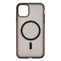 Чехол-накладка для Apple iPhone 11 (Черный) SM042 SafeMag