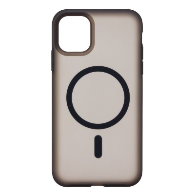 Чехол-накладка для Apple iPhone 11 (Черный) SM042 SafeMag