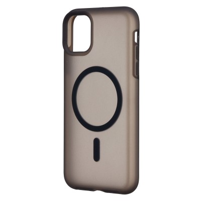 Чехол-накладка для Apple iPhone 11 (Черный) SM042 SafeMag