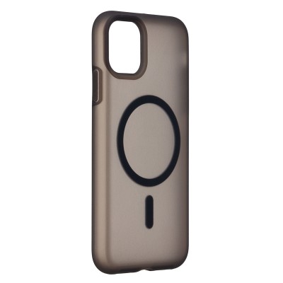 Чехол-накладка для Apple iPhone 11 (Черный) SM042 SafeMag