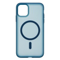 Чехол-накладка для Apple iPhone 11 (Темно-синий) SM042 SafeMag Чехол-накладка для Apple iPhone 11 (Темно-синий) SM042 SafeMag