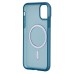 Чехол-накладка для Apple iPhone 11 (Темно-синий) SM042 SafeMag