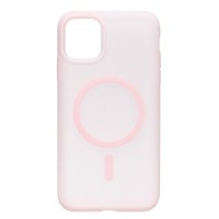 Чехол-накладка для Apple iPhone 11 (Светло-розовый) SM042 SafeMag