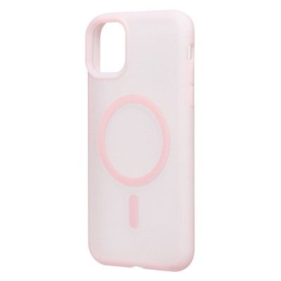 Чехол-накладка для Apple iPhone 11 (Светло-розовый) SM042 SafeMag