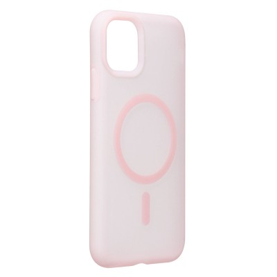 Чехол-накладка для Apple iPhone 11 (Светло-розовый) SM042 SafeMag