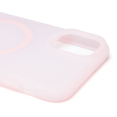 Чехол-накладка для Apple iPhone 11 (Светло-розовый) SM042 SafeMag