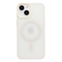 Чехол-накладка для Apple iPhone 14 (Античный Белый) SM042 SafeMag