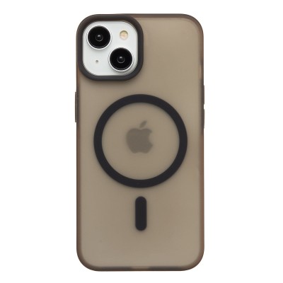 Чехол-накладка для Apple iPhone 14 (Черный) SM042 SafeMag Чехол-накладка для Apple iPhone 14 (Черный) SM042 SafeMag