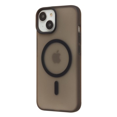 Чехол-накладка для Apple iPhone 14 (Черный) SM042 SafeMag