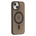 Чехол-накладка для Apple iPhone 14 (Черный) SM042 SafeMag