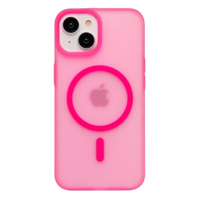 Чехол-накладка для Apple iPhone 14 (Красная роза) SM042 SafeMag