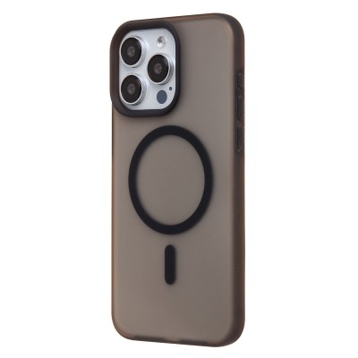 Чехол-накладка для Apple iPhone 15 Pro Max (Черный) SM042 SafeMag