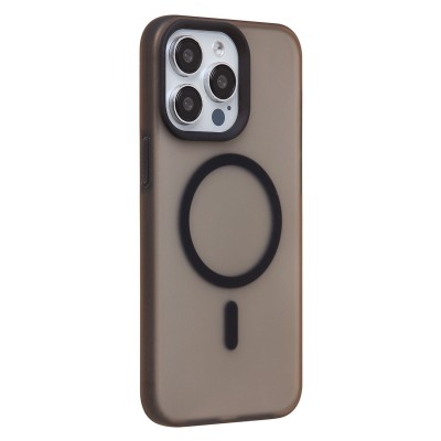 Чехол-накладка для Apple iPhone 15 Pro Max (Черный) SM042 SafeMag
