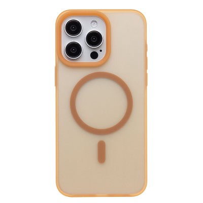 Чехол-накладка для Apple iPhone 15 Pro Max (Кофейный) SM042 SafeMag