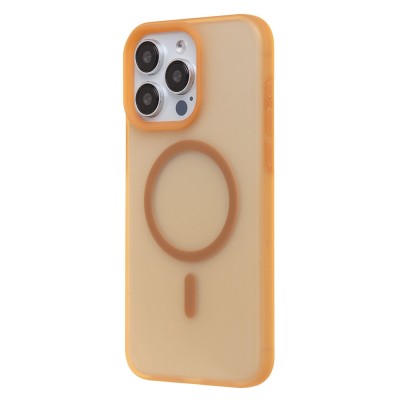 Чехол-накладка для Apple iPhone 15 Pro Max (Кофейный) SM042 SafeMag Чехол-накладка для Apple iPhone 15 Pro Max (Кофейный) SM042 SafeMag