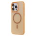 Чехол-накладка для Apple iPhone 15 Pro Max (Кофейный) SM042 SafeMag Чехол-накладка для Apple iPhone 15 Pro Max (Кофейный) SM042 SafeMag