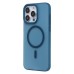 Чехол-накладка для Apple iPhone 15 Pro Max (Темно-синий) SM042 SafeMag Чехол-накладка для Apple iPhone 15 Pro Max (Темно-синий) SM042 SafeMag