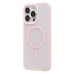 Чехол-накладка для Apple iPhone 15 Pro Max (Светло-розовый) SM042 SafeMag