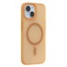 Чехол-накладка для Apple iPhone 15 (Кофейный) SM042 SafeMag
