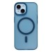 Чехол-накладка для Apple iPhone 15 (Темно-синий) SM042 SafeMag
