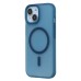 Чехол-накладка для Apple iPhone 15 (Темно-синий) SM042 SafeMag