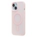 Чехол-накладка для Apple iPhone 15 (Светло-розовый) SM042 SafeMag