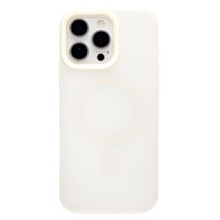 Чехол-накладка для Apple iPhone 16 Pro Max (Античный Белый) SM042 SafeMag