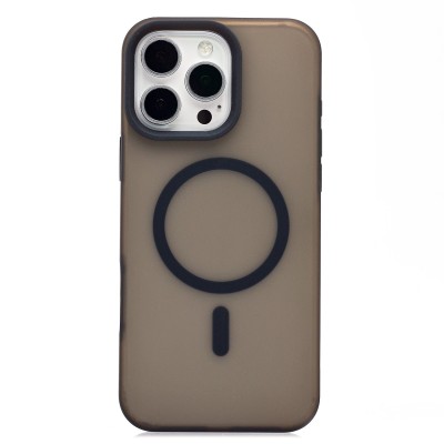 Чехол-накладка для Apple iPhone 16 Pro Max (Черный) SM042 SafeMag