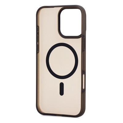 Чехол-накладка для Apple iPhone 16 Pro Max (Черный) SM042 SafeMag