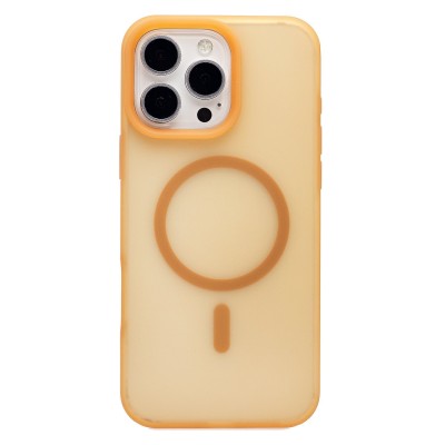 Чехол-накладка для Apple iPhone 16 Pro Max (Кофейный) SM042 SafeMag