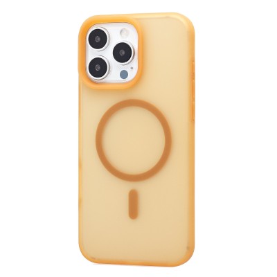 Чехол-накладка для Apple iPhone 16 Pro Max (Кофейный) SM042 SafeMag