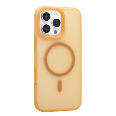 Чехол-накладка для Apple iPhone 16 Pro Max (Кофейный) SM042 SafeMag
