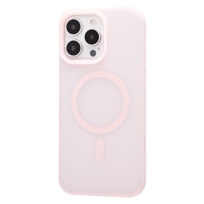 Чехол-накладка для Apple iPhone 16 Pro Max (Светло-розовый) SM042 SafeMag