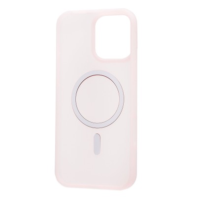 Чехол-накладка для Apple iPhone 16 Pro Max (Светло-розовый) SM042 SafeMag