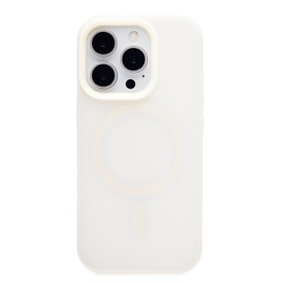 Чехол-накладка для Apple iPhone 16 Pro (Античный Белый) SM042 SafeMag