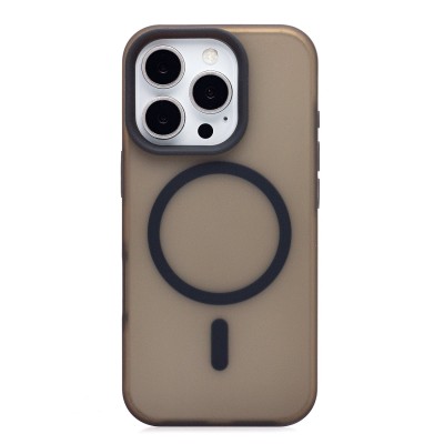 Чехол-накладка для Apple iPhone 16 Pro (Черный) SM042 SafeMag