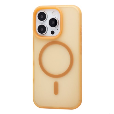 Чехол-накладка для Apple iPhone 16 Pro (Кофейный) SM042 SafeMag