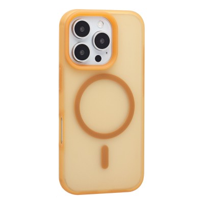 Чехол-накладка для Apple iPhone 16 Pro (Кофейный) SM042 SafeMag