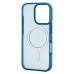 Чехол-накладка для Apple iPhone 16 Pro (Темно-синий) SM042 SafeMag