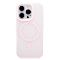 Чехол-накладка для Apple iPhone 16 Pro (Светло-розовый) SM042 SafeMag Чехол-накладка для Apple iPhone 16 Pro (Светло-розовый) SM042 SafeMag