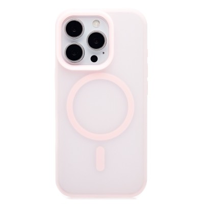 Чехол-накладка для Apple iPhone 16 Pro (Светло-розовый) SM042 SafeMag