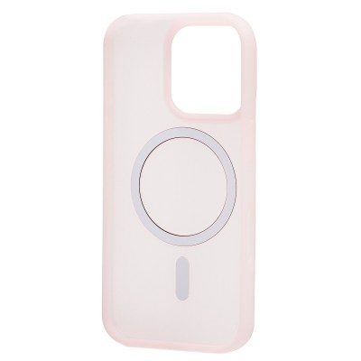Чехол-накладка для Apple iPhone 16 Pro (Светло-розовый) SM042 SafeMag