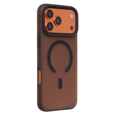Чехол-накладка для Apple iPhone 17 Pro Max (Черный) SM042 SafeMag